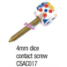 brass dice contact screw for tattoo machine/gun